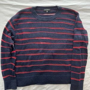 Rag & Bone Navy/Red Sweater